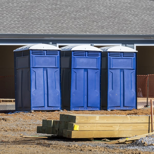 can i customize the exterior of the portable toilets with my event logo or branding in Edison Washington